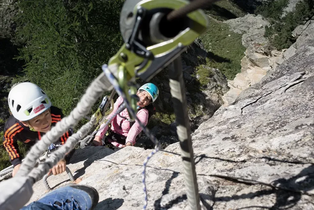 Familienkurse Klettern/Klettersteig Alpspitze